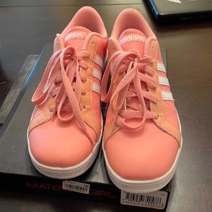 Pink Adidas athletic shoes size 6 (US)